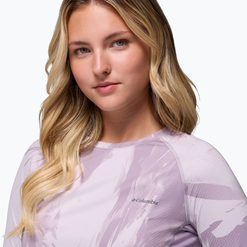 Дамска термоактивна блуза Columbia Omni-Heat Infinity Knit shale purple snowflight tonal 5