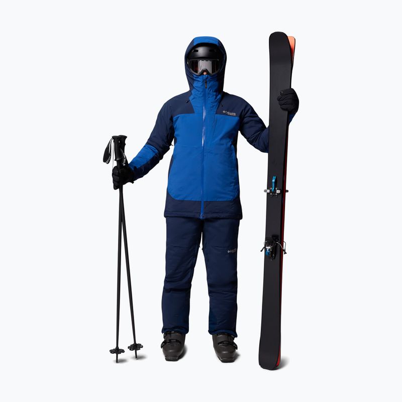 Мъжки скиорски панталони Columbia Cirque Bowl collegiate navy 2