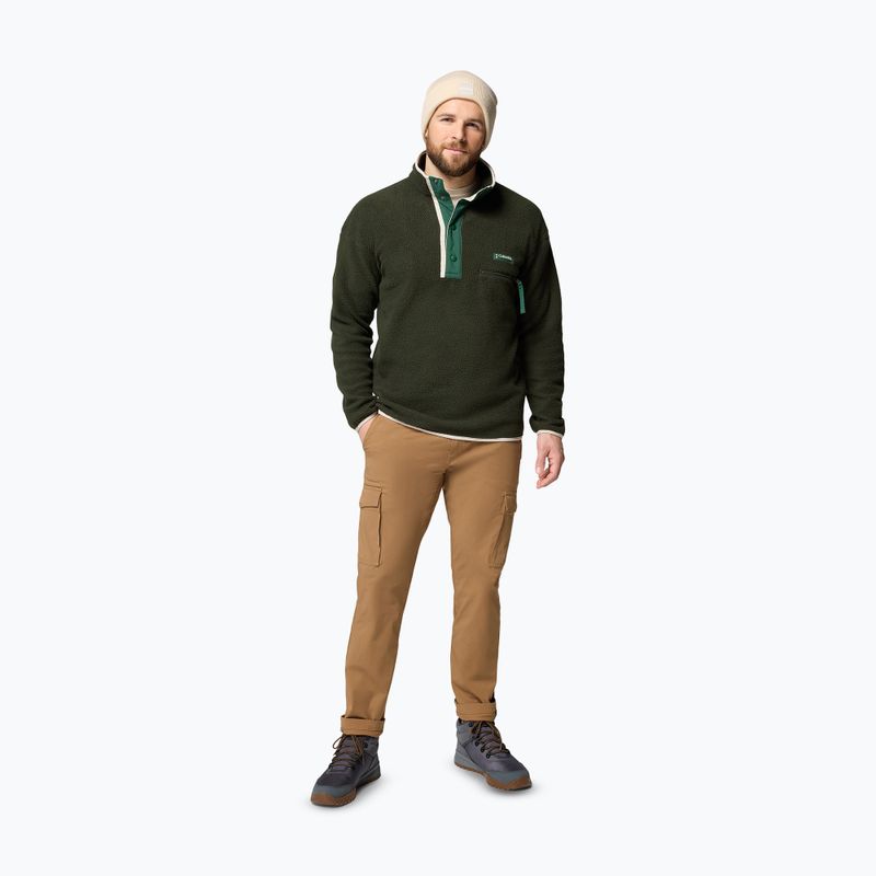 Мъжки поларен суитшърт Columbia Helvetia II Half Snap Fleece greenspace 2