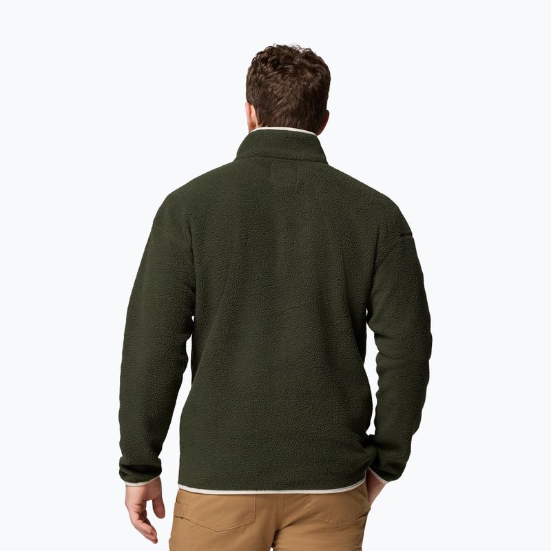 Мъжки поларен суитшърт Columbia Helvetia II Half Snap Fleece greenspace 3