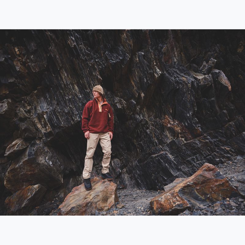 Мъжки поларен суитшърт Columbia Helvetia II Half Snap Fleece rich wine 6