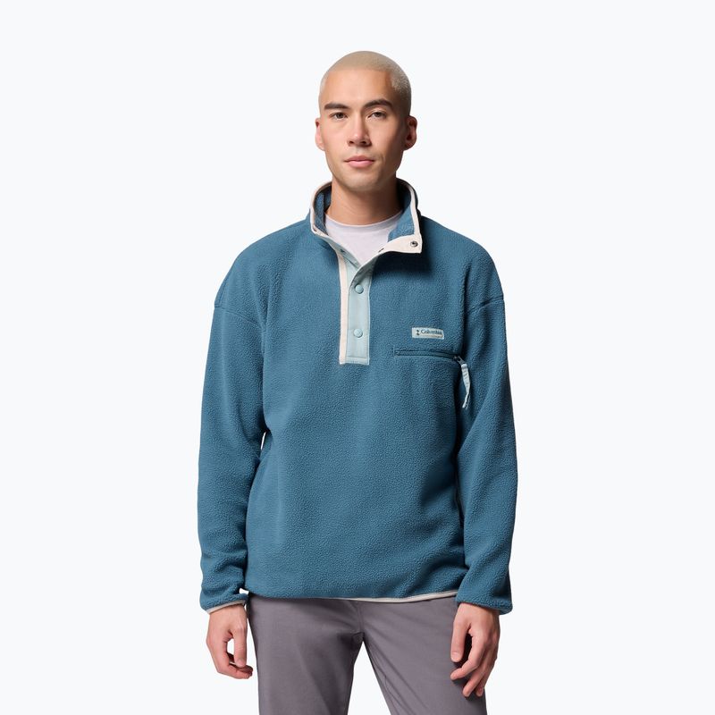 Мъжки поларен суитшърт Columbia Helvetia II Half Snap Fleece everblue