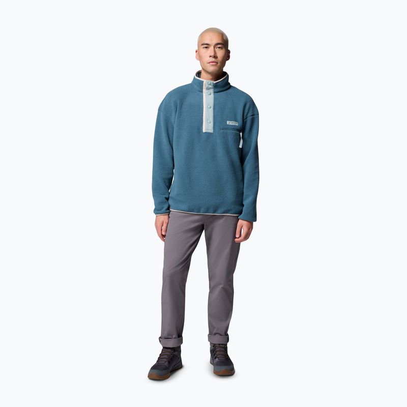 Мъжки поларен суитшърт Columbia Helvetia II Half Snap Fleece everblue 2