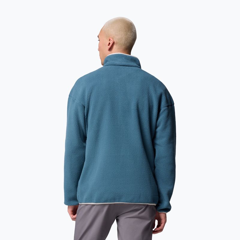 Мъжки поларен суитшърт Columbia Helvetia II Half Snap Fleece everblue 3