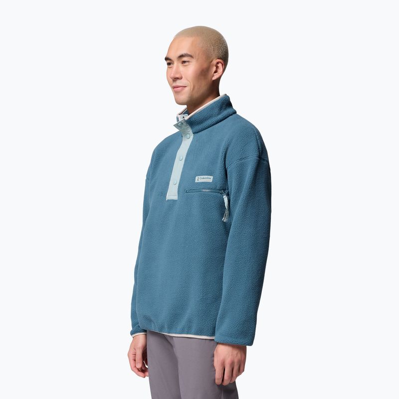 Мъжки поларен суитшърт Columbia Helvetia II Half Snap Fleece everblue 4