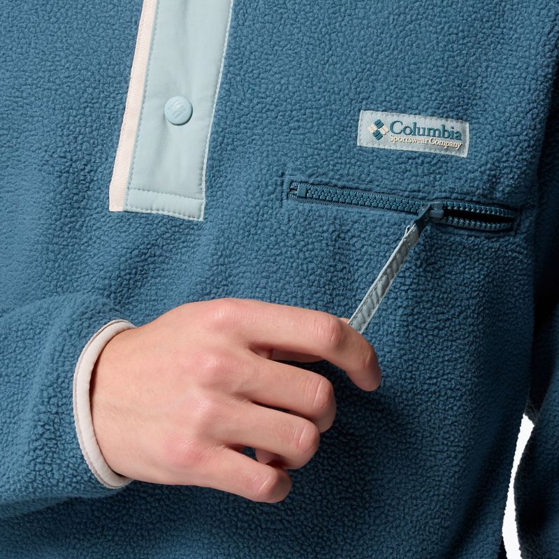 Мъжки поларен суитшърт Columbia Helvetia II Half Snap Fleece everblue 6
