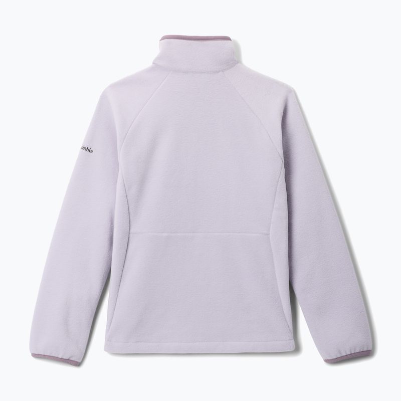 Детски поларен суитшърт Columbia Fast Trek IV Fleece Full Zip lavender pearl/shale purple 2