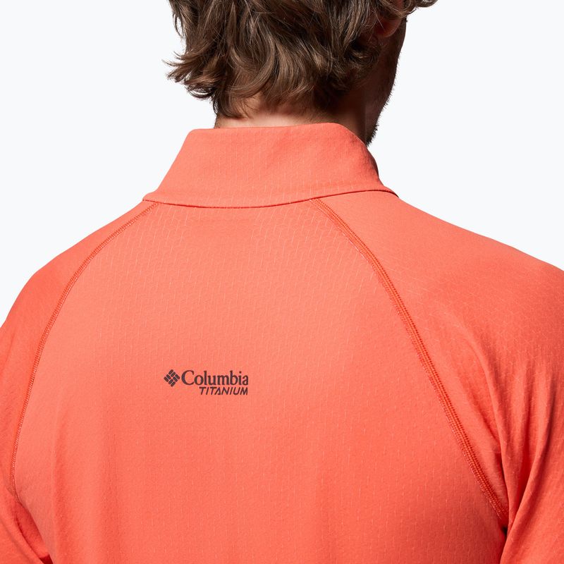 Мъжки суитшърт Columbia DriVenture Half Zip zing/white 6