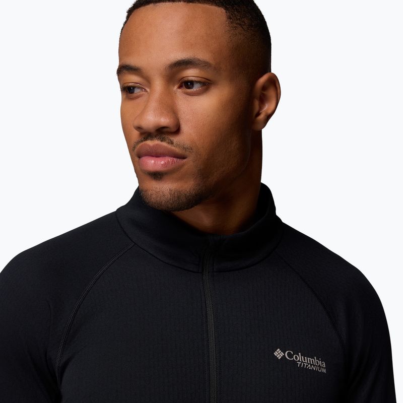 Мъжки суитшърт Columbia DriVenture Half Zip black 5