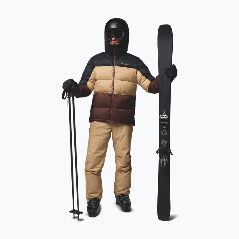 Мъжко ски яке Columbia Slope Style black/canoe/tobacco 2