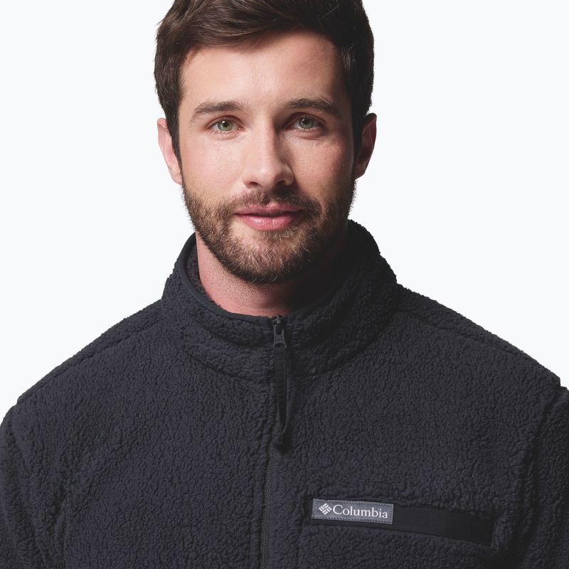 Мъжки суитшърт Columbia Rugged Ridge High Pile Full Zip black 6