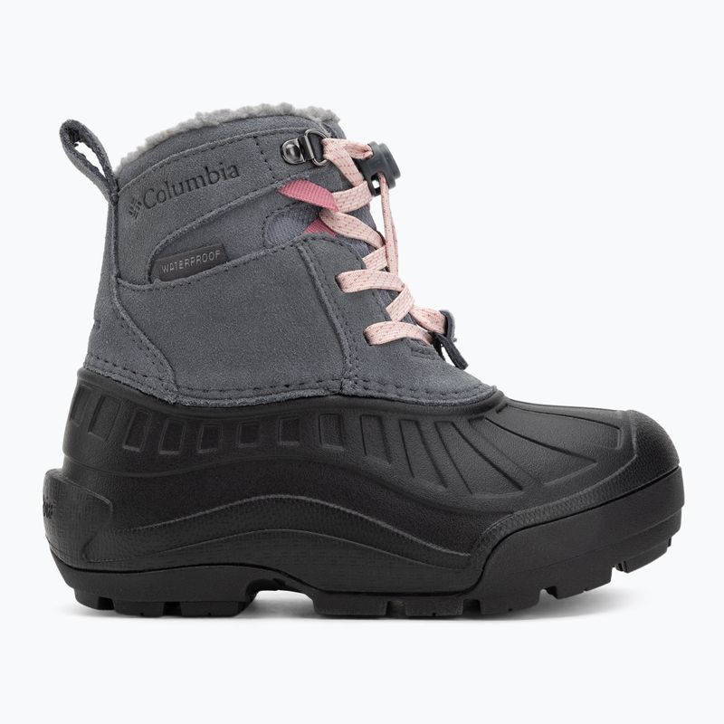 Детски зимни ботуши Columbia Youth Powderbug Alpine graphite/pink haze 2