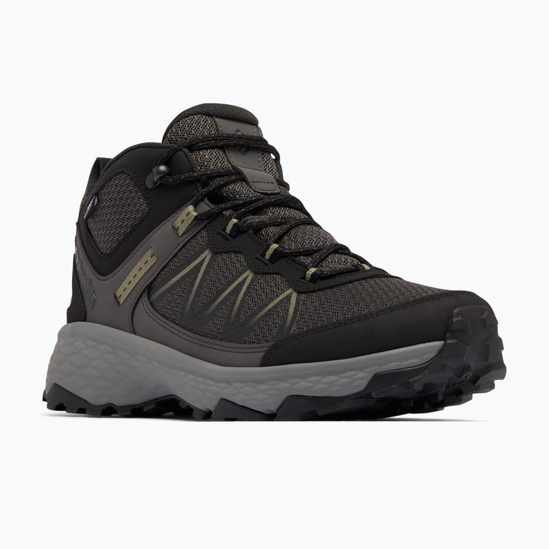 Мъжки обувки за трекинг Columbia Peakfreak Rush Mid Outdry dark grey/stone green 8