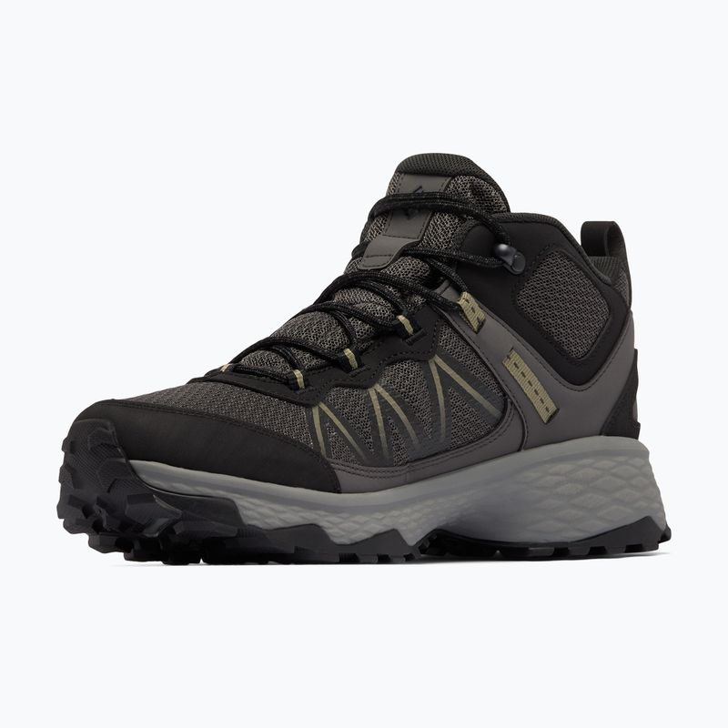 Мъжки обувки за трекинг Columbia Peakfreak Rush Mid Outdry dark grey/stone green 9