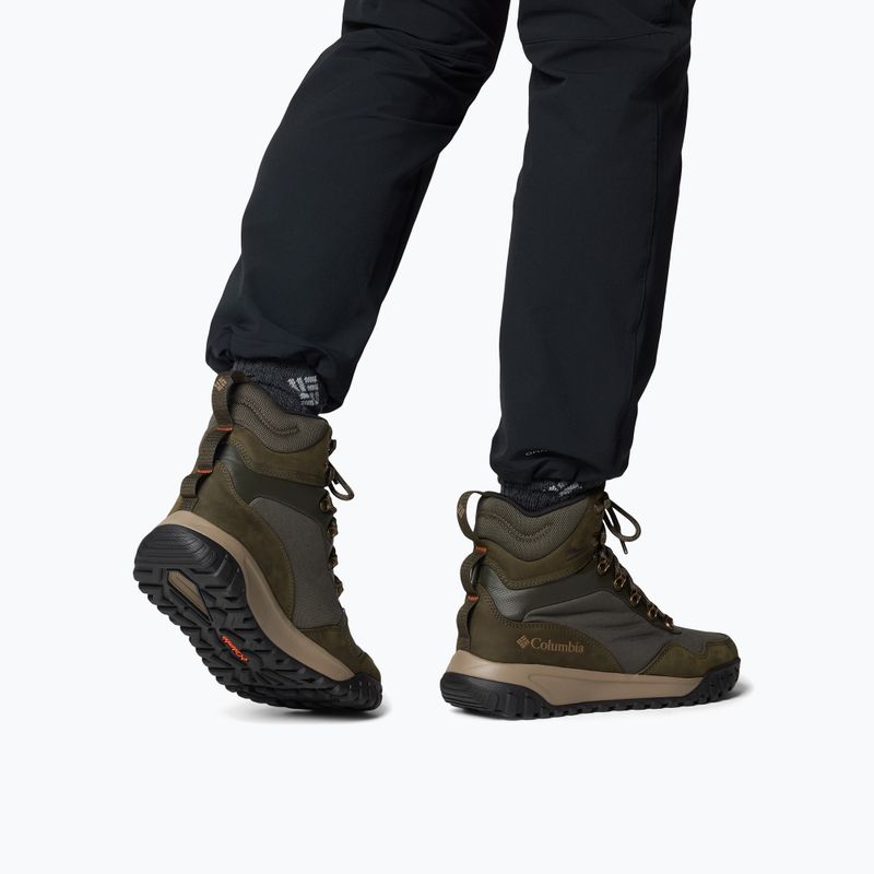 Мъжки обувки Columbia Burnsider Omni-Heat Infinity deep olive/tangy orange 8