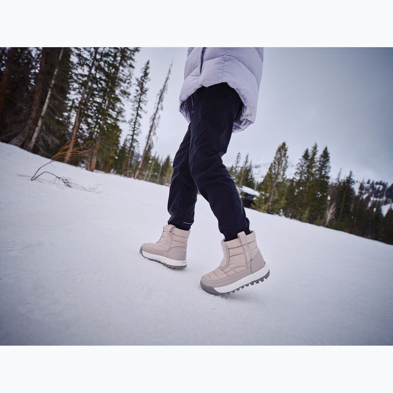 Детски зимни ботуши Columbia Youth Snowtrot Mid soft taupe/sea salt 11