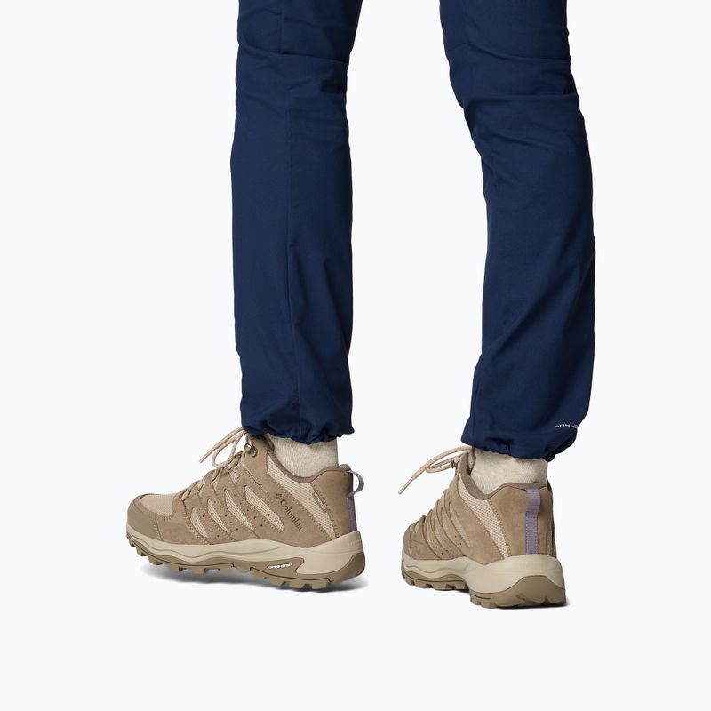 Дамски туристически обувки Columbia Redmond IV Low Wp wet sand/granite purple 8