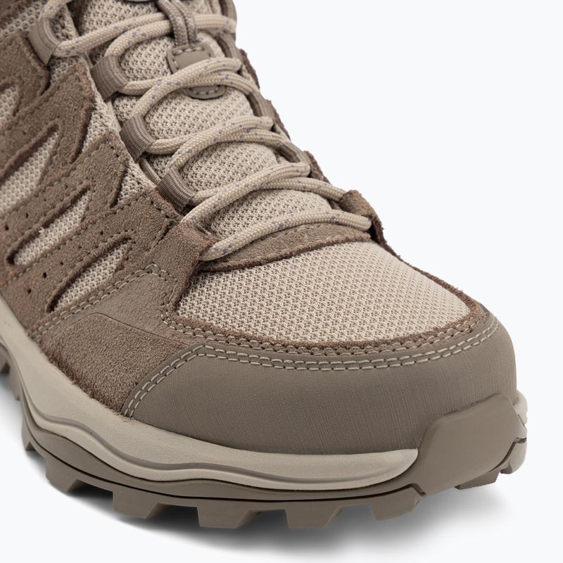 Дамски туристически обувки Columbia Redmond IV Low Wp wet sand/granite purple 7
