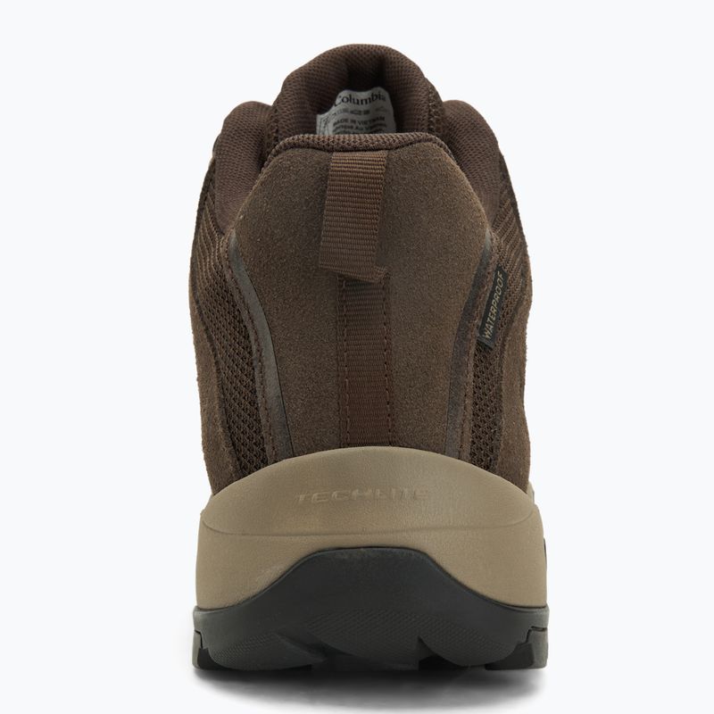 Мъжки обувки за трекинг Columbia Redmond IV Mid Wp cordovan/ tangy orange 5