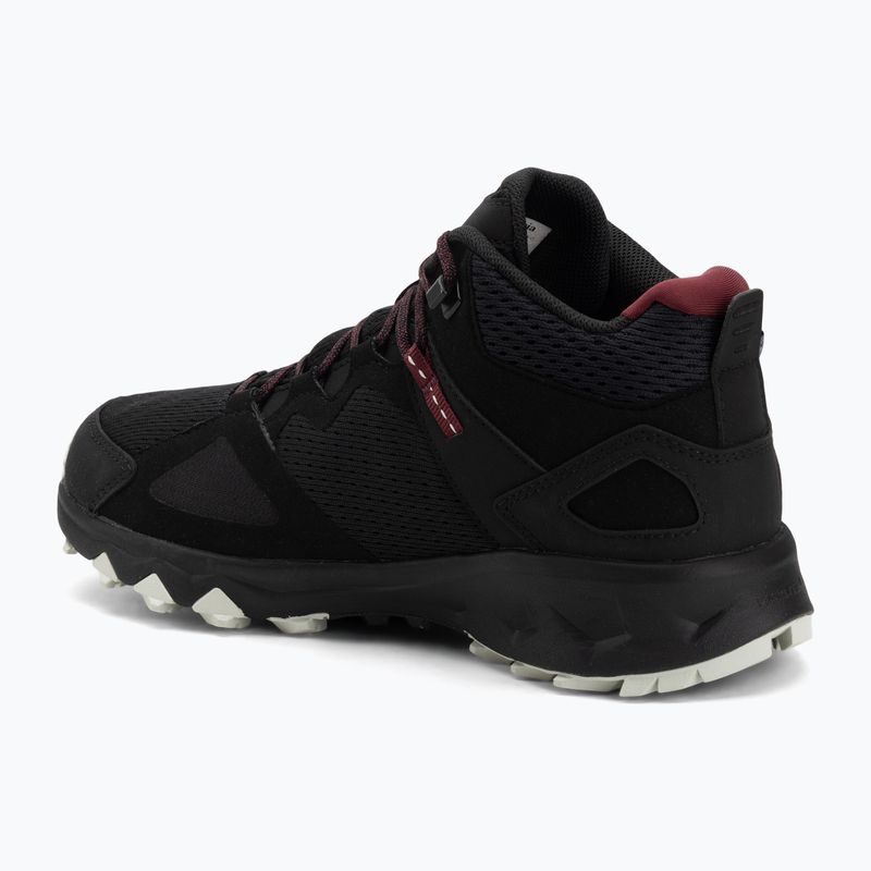 Дамски обувки за трекинг Columbia Peakfreak Hera Mid Outdry black/deep madeira 3