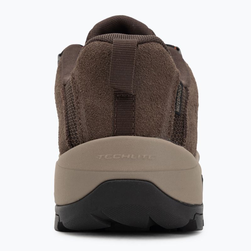 Мъжки обувки за трекинг Columbia Redmond IV Low Wp cordovan/tangy orange 6