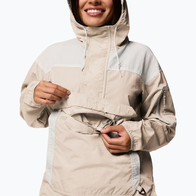 Дамско ветроустойчиво яке Columbia Challenger II Windbreaker dark stone/white 6