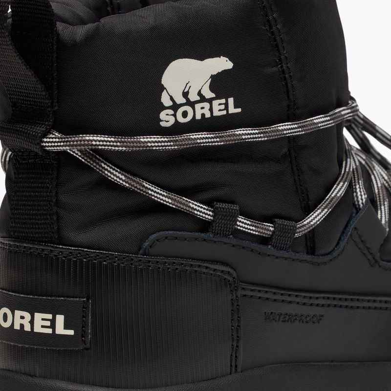 Дамски ботуши за сняг Sorel Whitney III Slip-On Wp black/sea salt 8