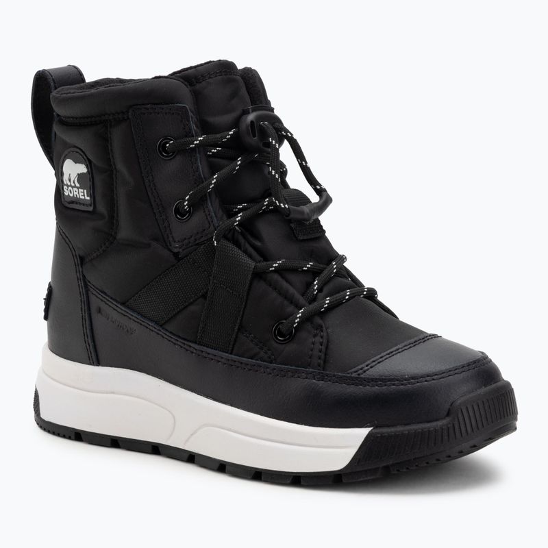 Детски ботуши за сняг Sorel Youth Whitney Mid Wp black/sea salt