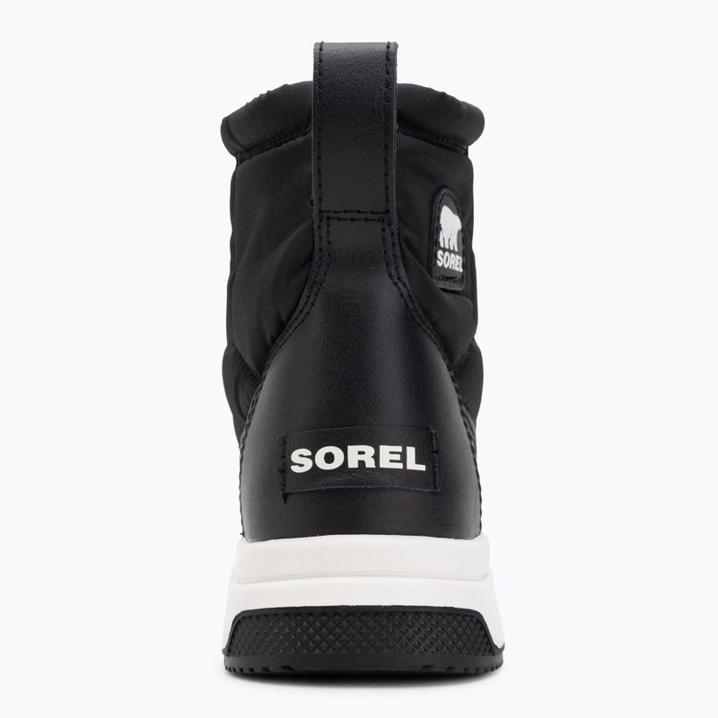 Детски ботуши за сняг Sorel Youth Whitney Mid Wp black/sea salt 6