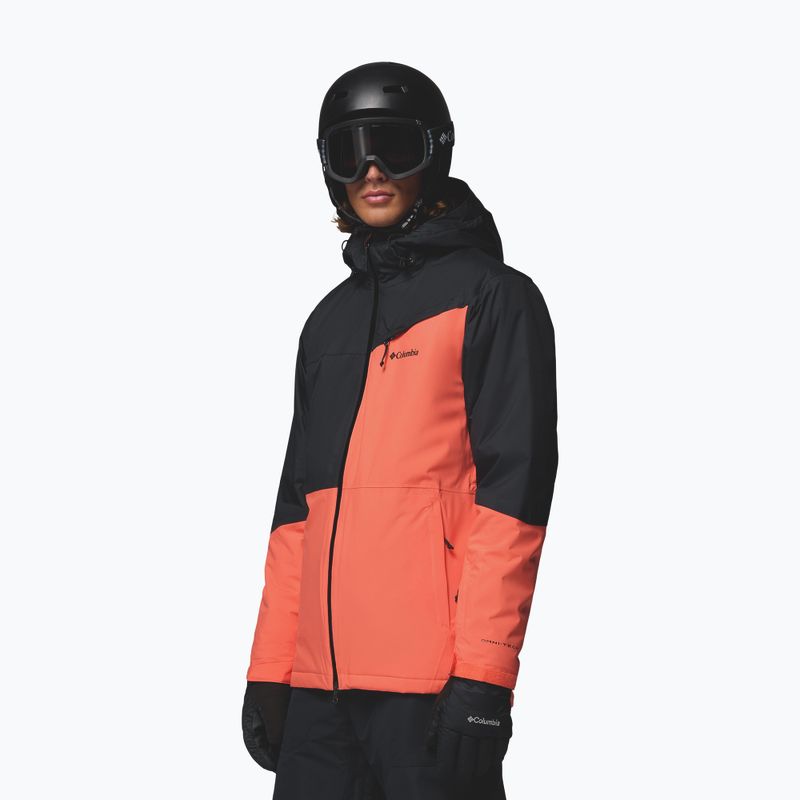 Мъжко скиорско яке Columbia Iceberg Point II zing/black 4
