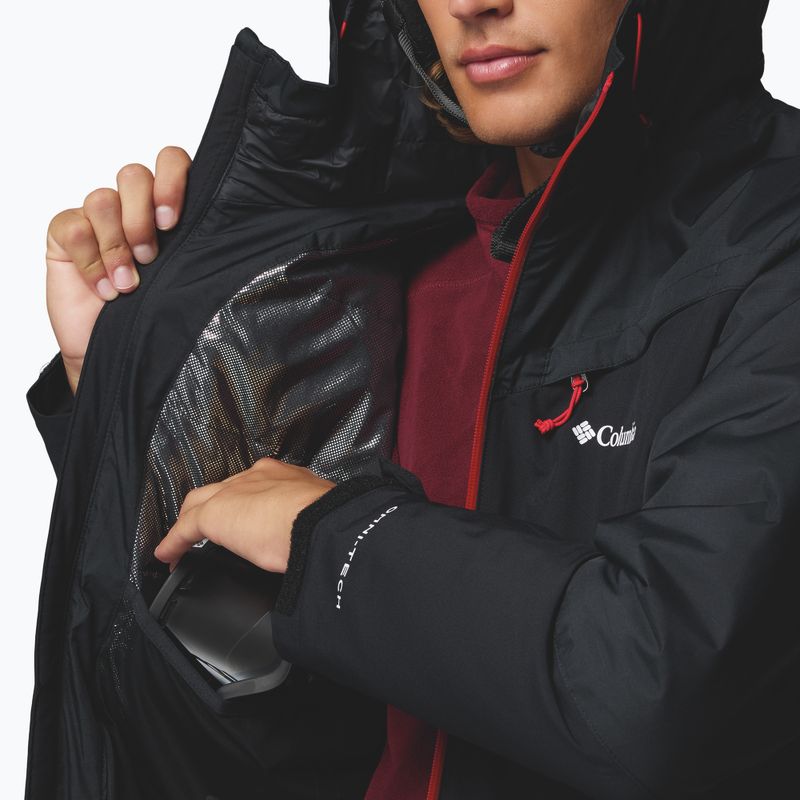 Мъжко скиoрско яке Columbia Iceberg Point II mountain black 10