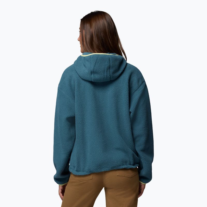Дамски поларен суитшърт Columbia Helvetia II Hoodie everblue 3