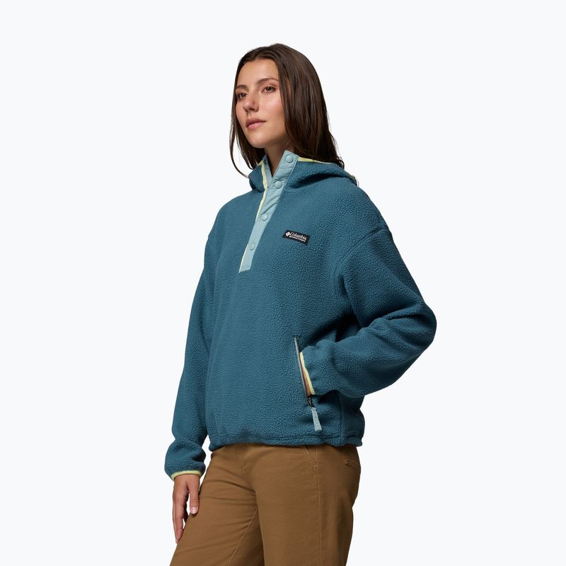 Дамски поларен суитшърт Columbia Helvetia II Hoodie everblue 4