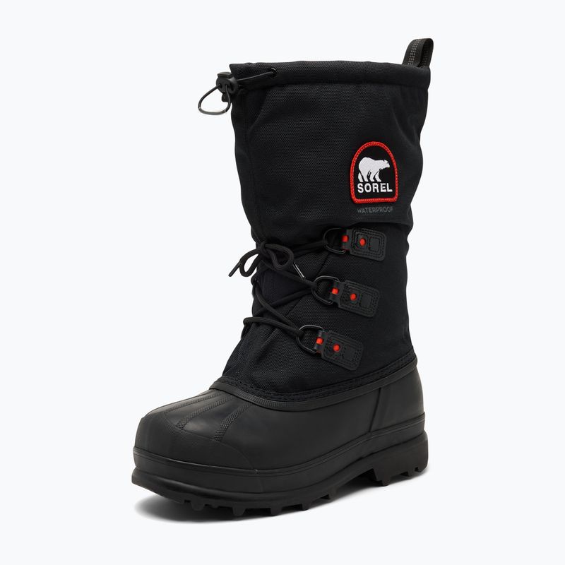 Дамски ботуши за сняг Sorel Glacier XT black/red quar 2