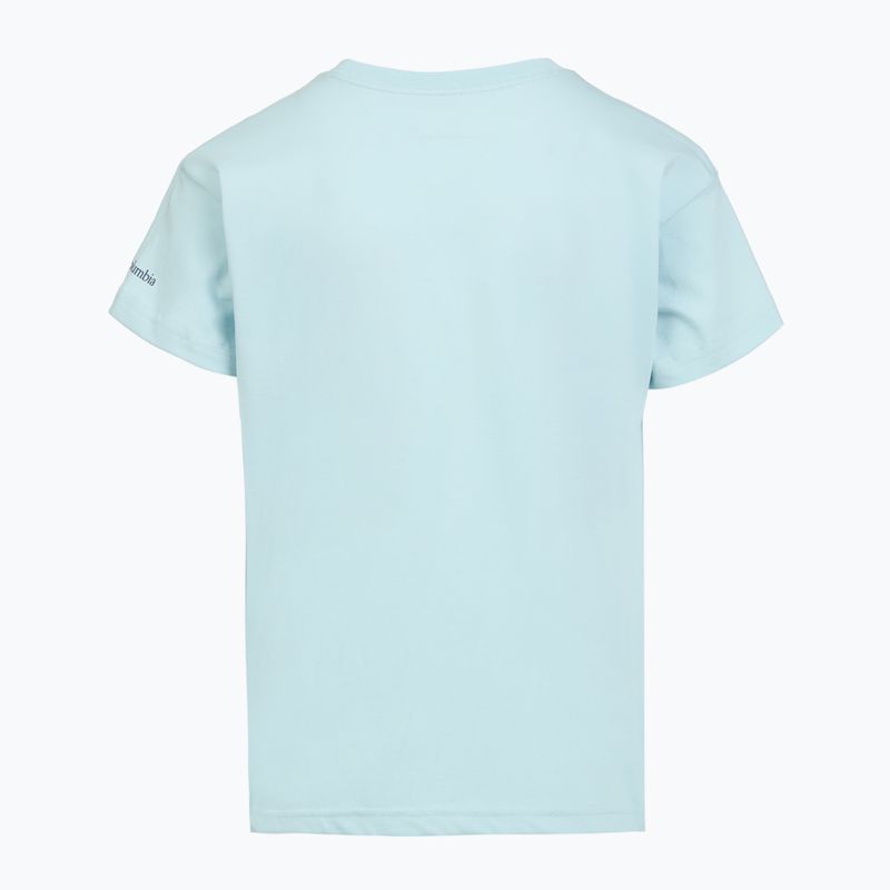 Детска тениска Columbia Mission Lake II SS Graphic marine light/bubbly scoped view 2