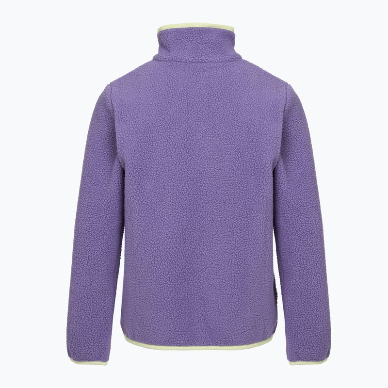 Детски поларен суитшърт Columbia Halvetia II Half Snap Fleece stormwatch/lavender pearl  2
