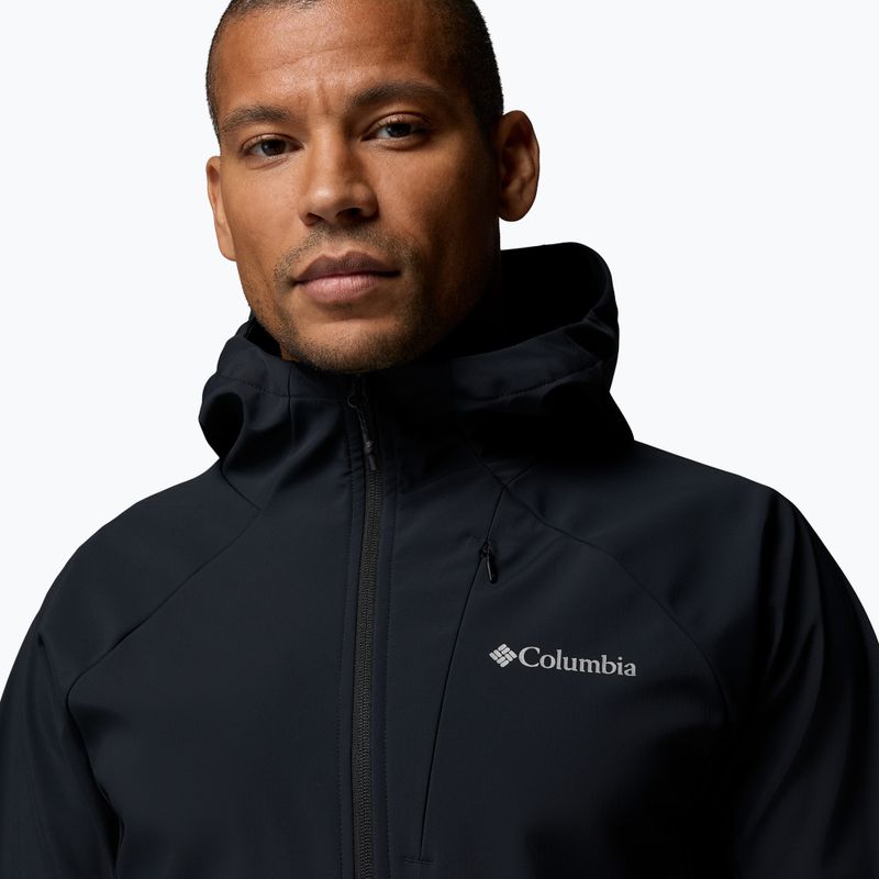 Мъжко софтшел яке Columbia Trailborne black 7
