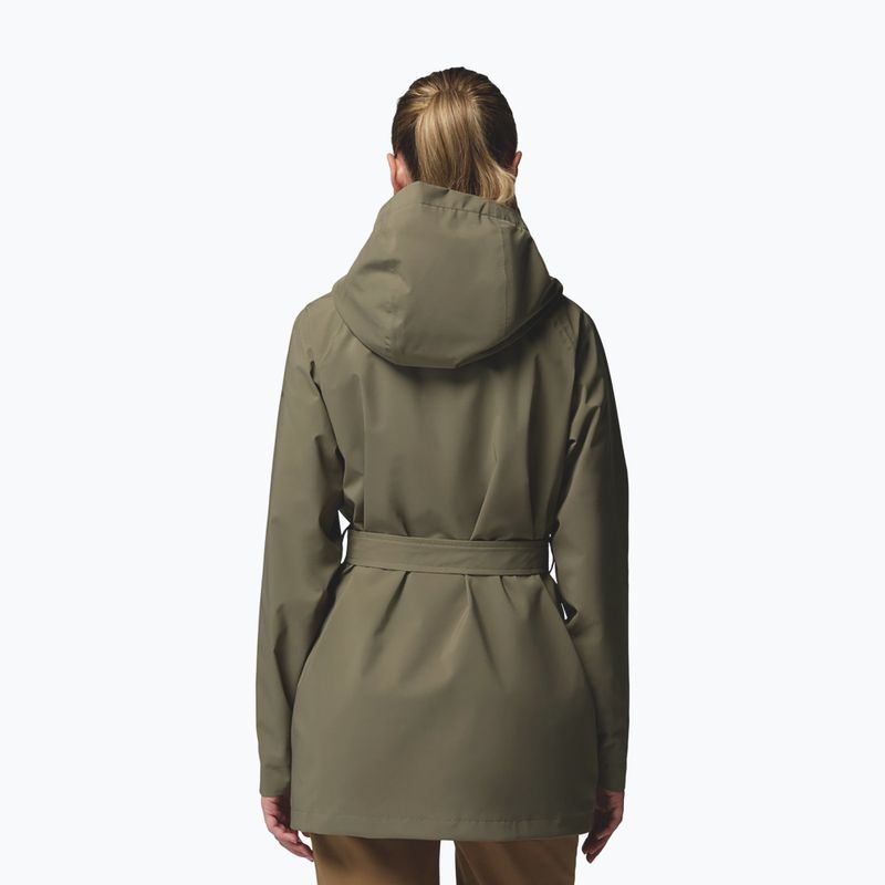 Дамско ветроустойчиво яке Columbia Altbound II stone green 3