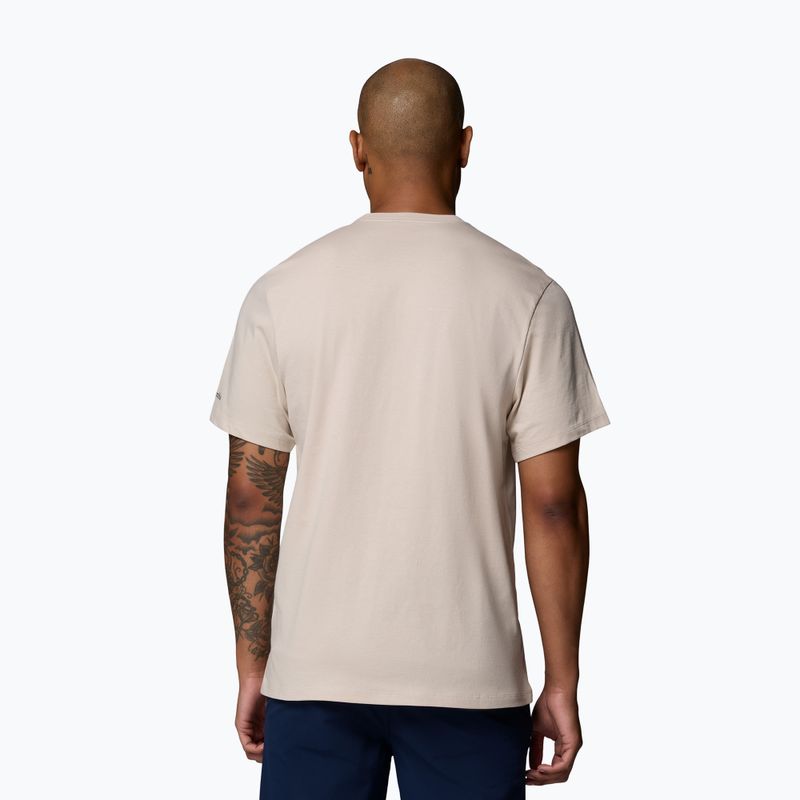 Мъжка тениска Columbia CSC Seasonal Graphic dark stone/heavenly stacked gem 3