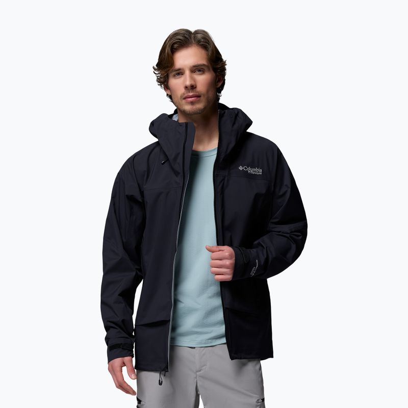 Мъжко софтшел яке Columbia Saudan Pro 3L black 5