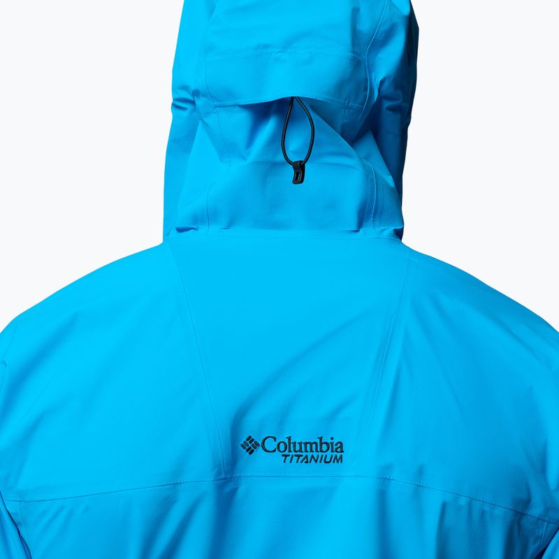 Мъжко софтшел яке Columbia Saudan Pro 3L compass blue 7