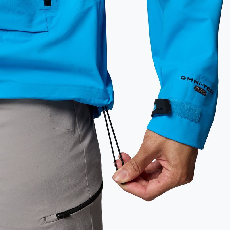 Мъжко софтшел яке Columbia Saudan Pro 3L compass blue 12