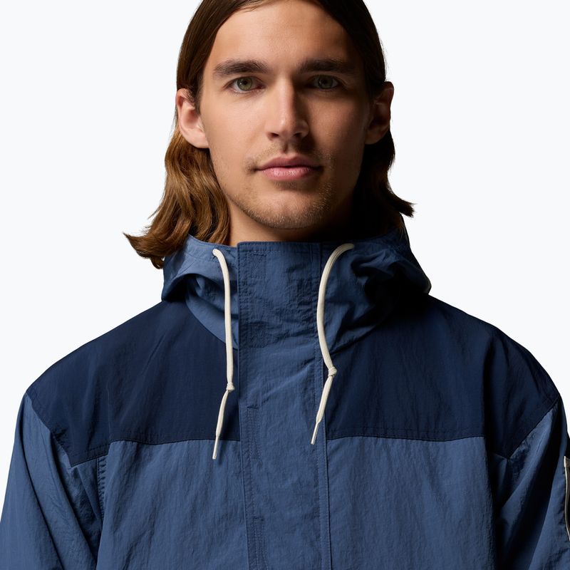 Мъжко ветроустойчиво яке Columbia Challenger Windbreaker Anorak dark mountain/collegiate navy 5