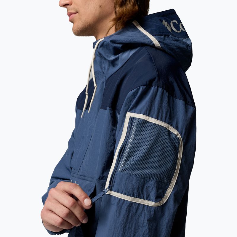 Мъжко ветроустойчиво яке Columbia Challenger Windbreaker Anorak dark mountain/collegiate navy 7