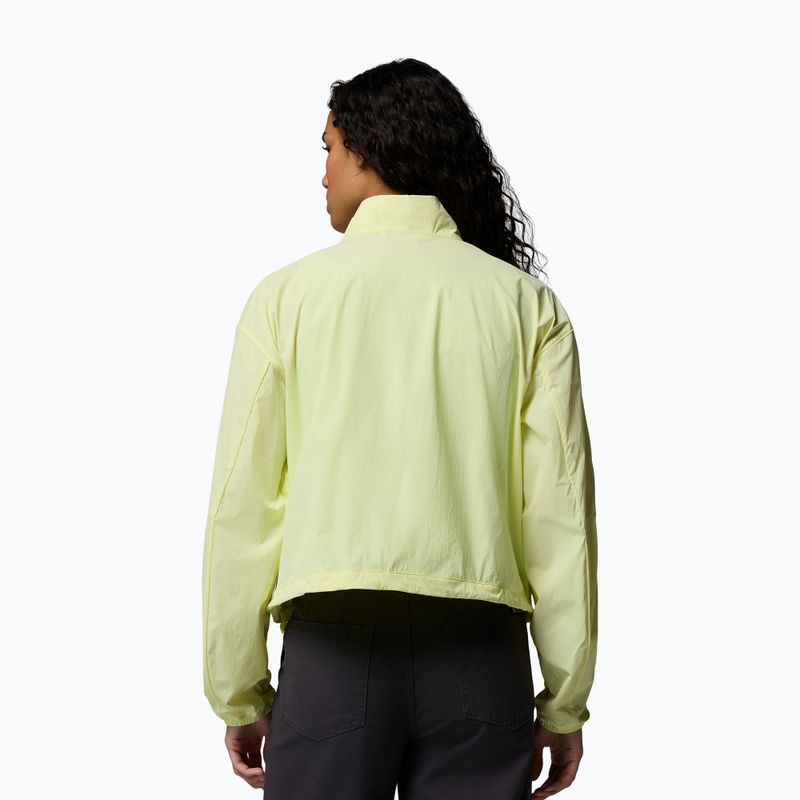 Дамско ветроустойчиво яке Columbia AmazeStretch citron haze 3