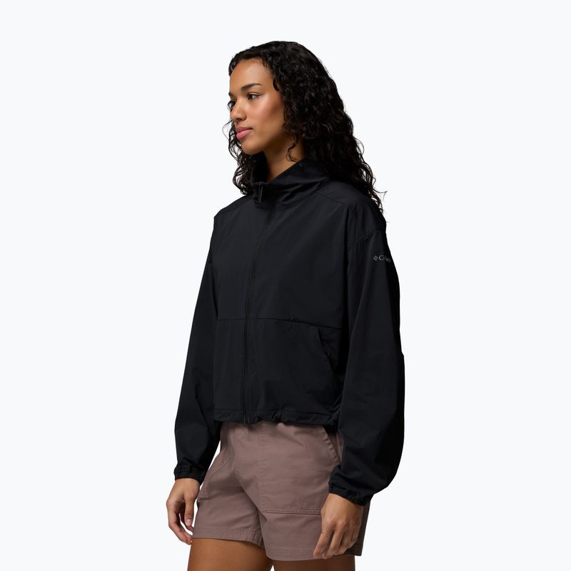 Дамско яке против вятър Columbia AmazeStretch black 4