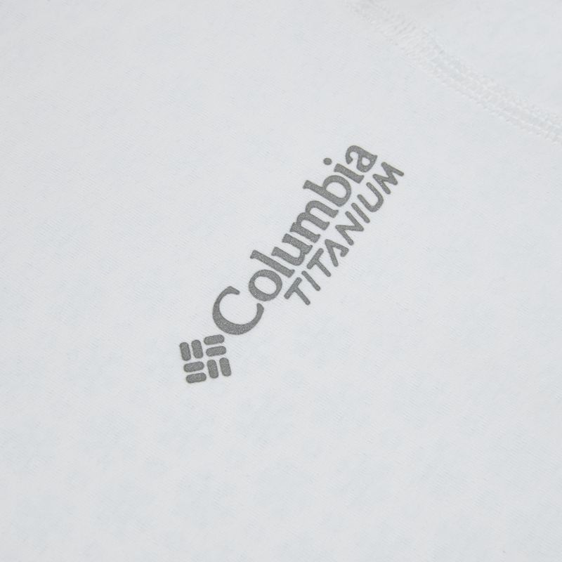 Дамска тениска Columbia Diamond Peak Pro white 3