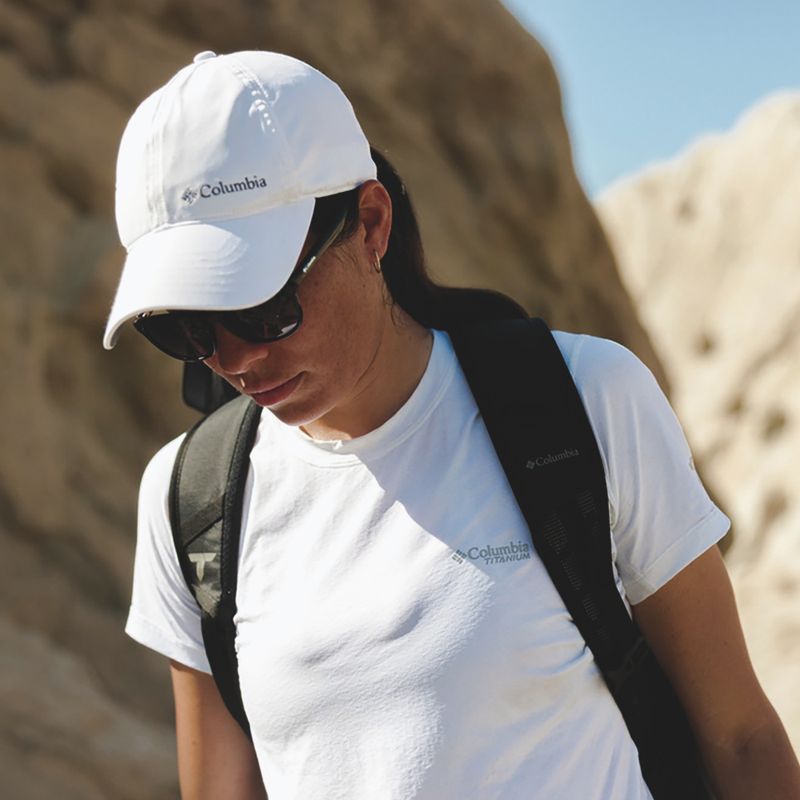 Дамска тениска Columbia Diamond Peak Pro white 11