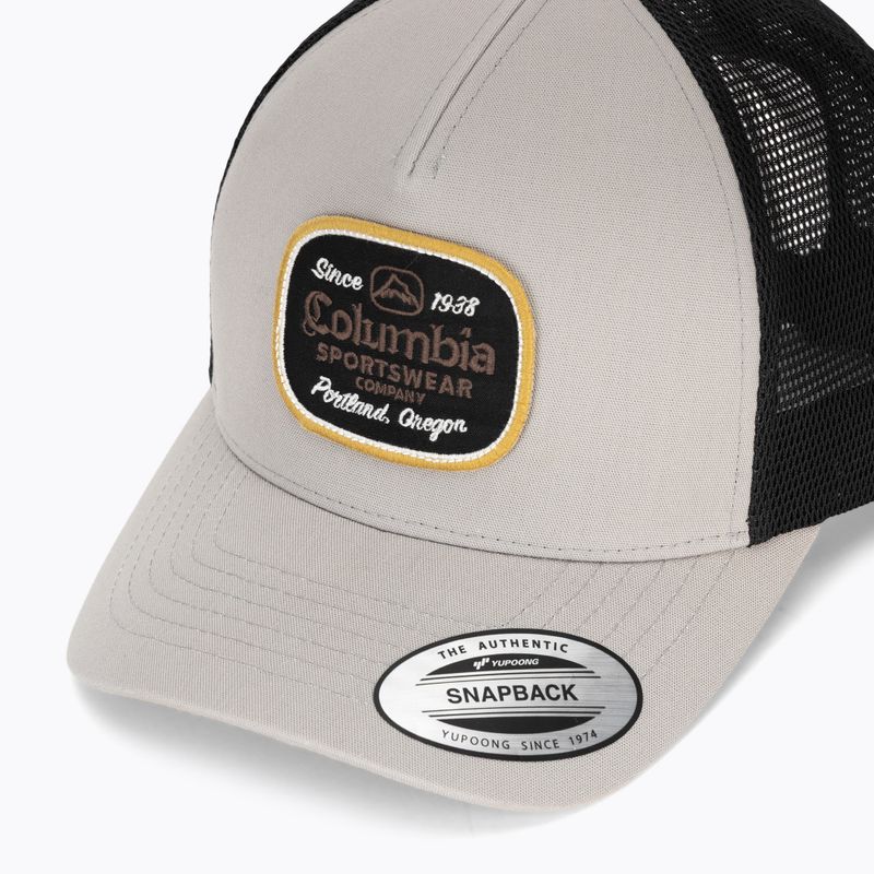 Шапка с козирка Columbia Road Ready Snap Back flint grey/beer label 3