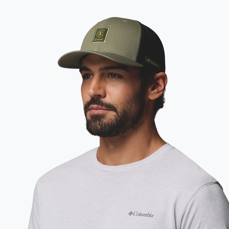 Бейзболна шапка Columbia Mesh Ball stone green/columbia c-tree 5